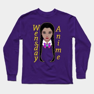 Wensdayanime Long Sleeve T-Shirt